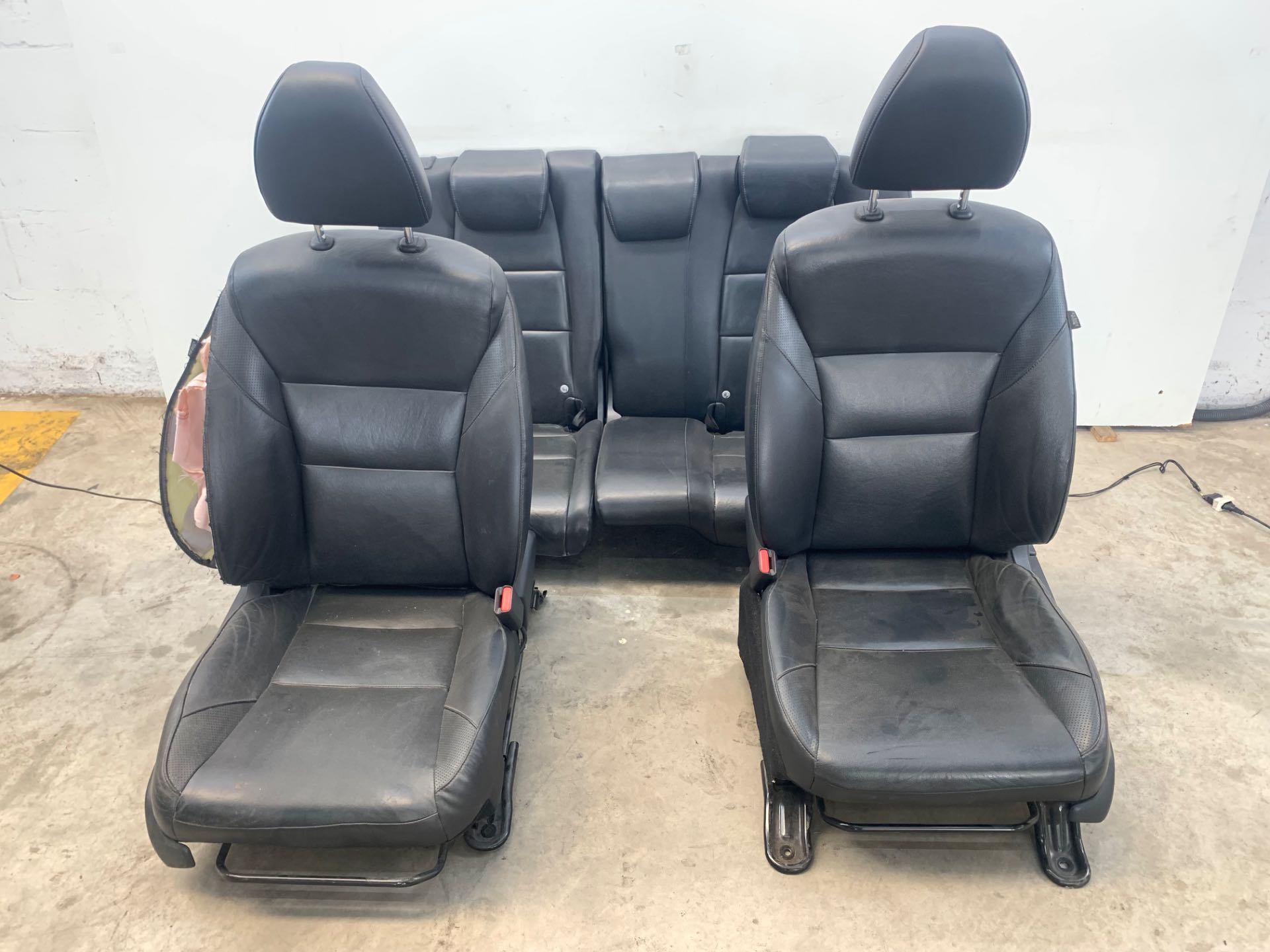 Jogo Banco Honda Hrv 2016 2021 Couro Detalhe