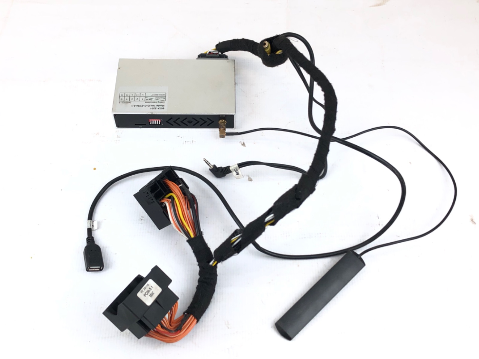 Modulo Interface Multimidia Porsche Cayenne 4.8 V8 2011 2014