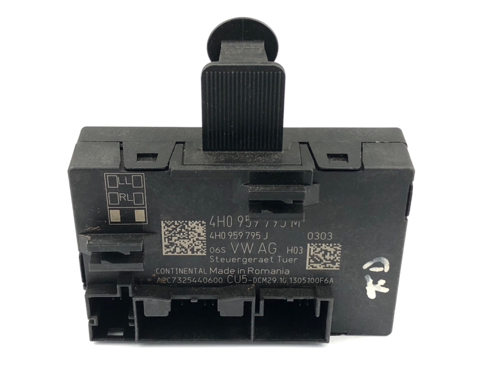 Modulo Controle Traseiro Porta Porsche Cayenne 2011 2014