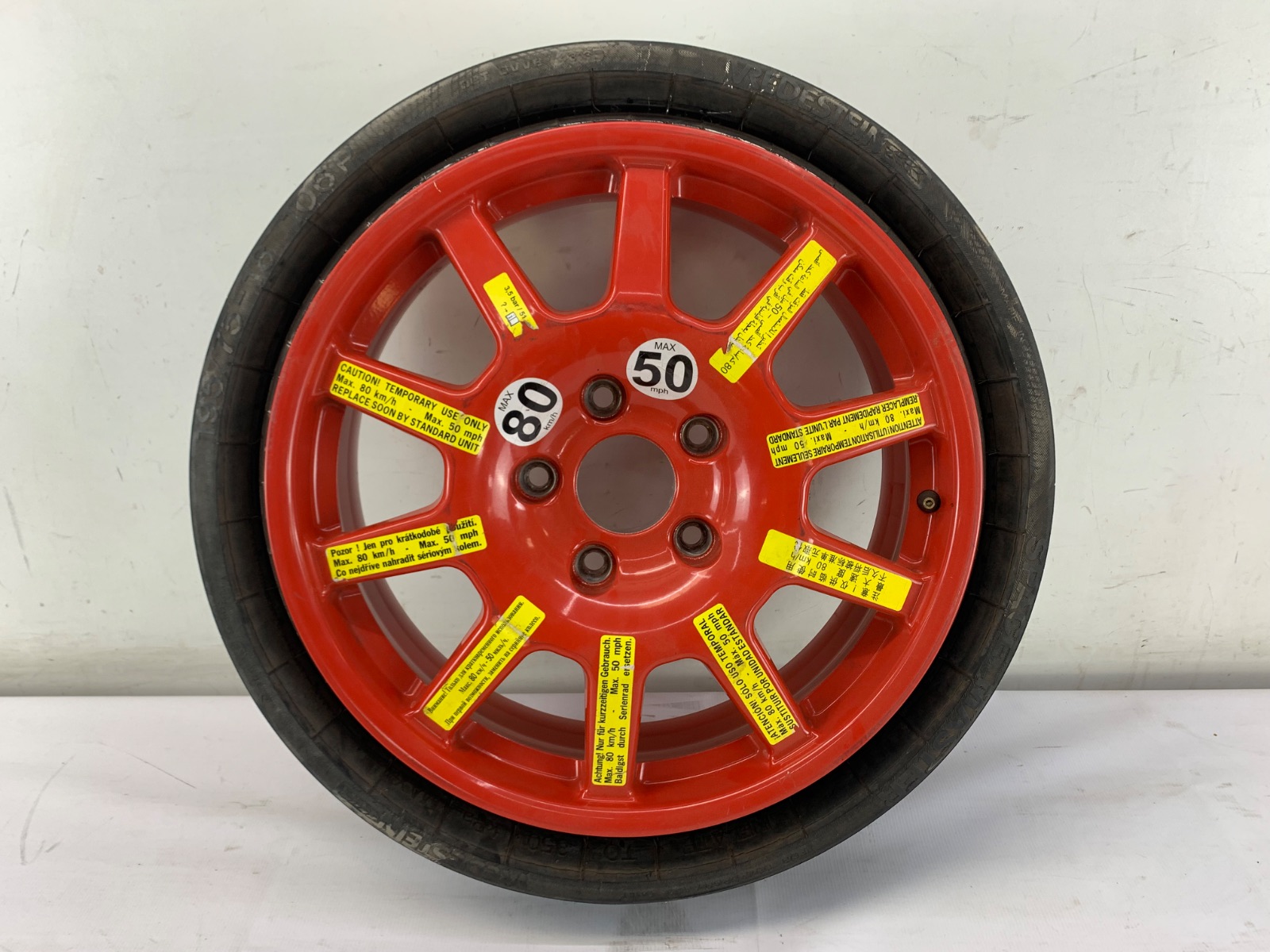 Roda Estepe Aro 18 5x130 Porsche Cayenne 2011 2014