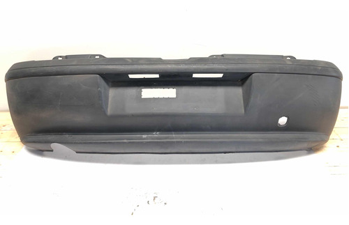 Para Choque Traseiro Fiat Palio 1996 1999 Preto Fosco