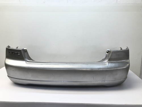 Para Choque Traseiro Honda Civic 2001 2003 Prata Detalhe