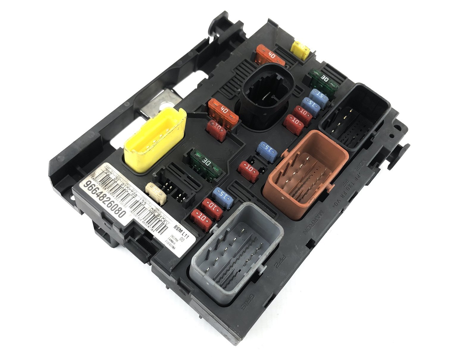 Caixa Fusivel Modulo BSM Citroen C4 2.0 2007 2013 9664826080