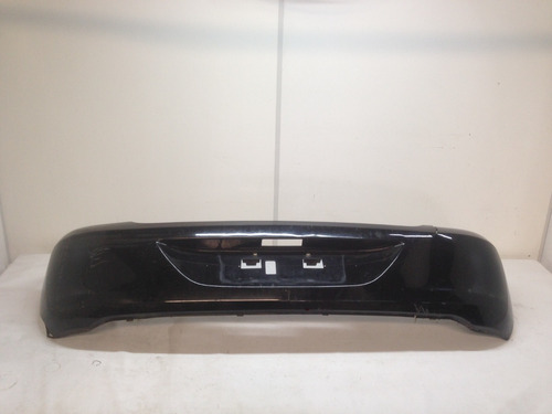 Para Choque Traseiro Renault Clio Hatch 2008 Preto Detalhe