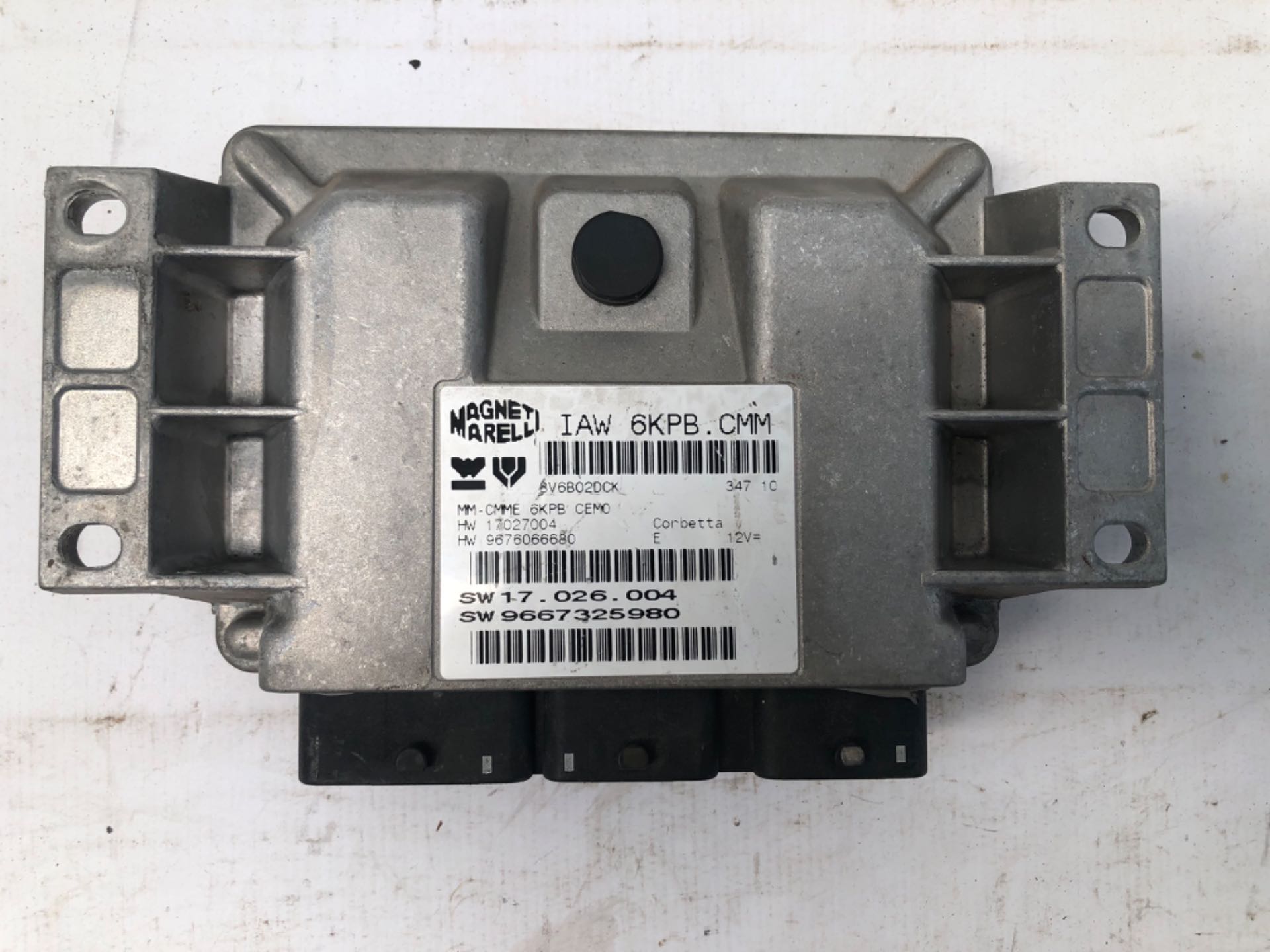 Módulo Injeção Citroen C4 Picasso GLX 2.0 Aut 9667325980
