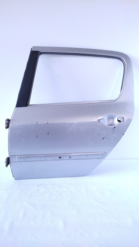 Porta Traseira Esquerda Peugeot 307 Hatch Sedan Prata
