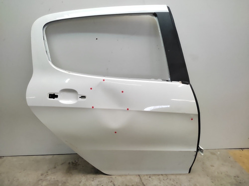 Porta Traseira Direita Peugeot 308 2012 2014 Branca Detalhe