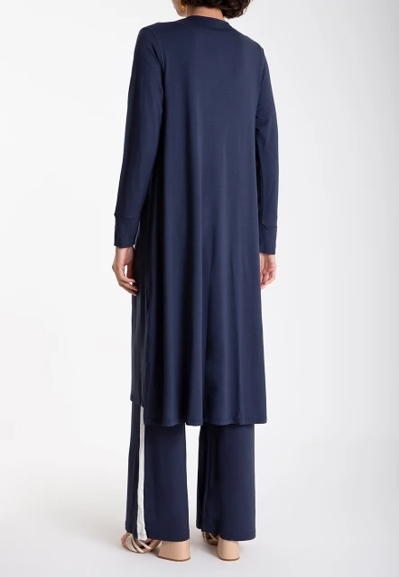 MAXI CARDIGAN LISO CIGANA LYGIA E NANNY