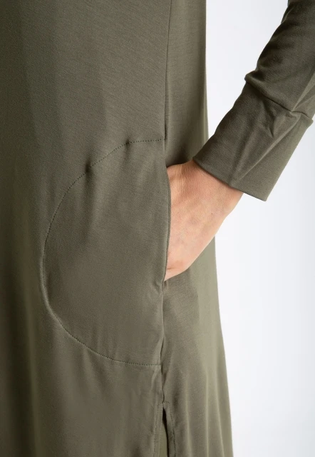 MAXI CARDIGAN LISO CIGANA LYGIA E NANNY