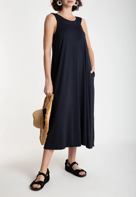 VESTIDO FEMININO LISO MANATI LYGIA E NANNY