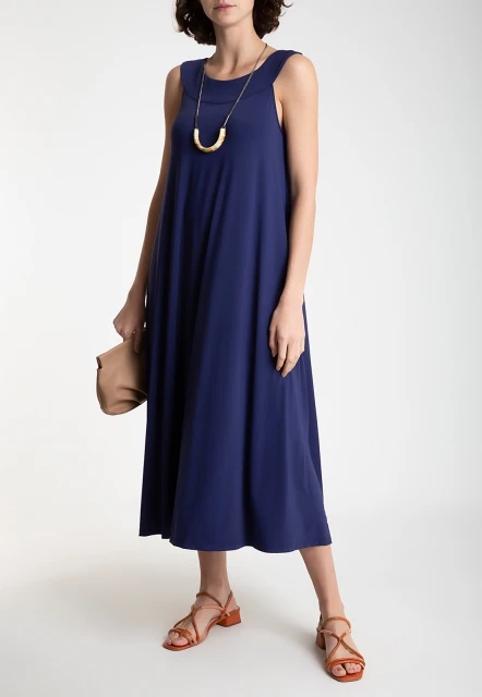 VESTIDO FEMININO LISO MANATI LYGIA E NANNY