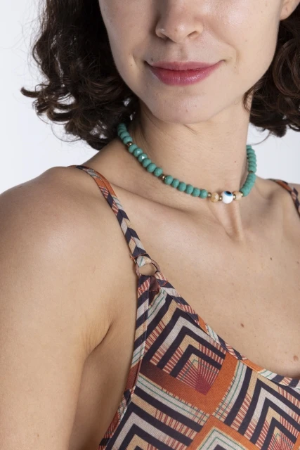 VESTIDO FEMININO ESTAMPADO KOLAKA  LYGIA E NANNY