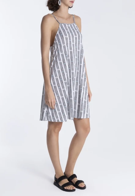 VESTIDO FEMININO ESTAMPADO ISIS  LYGIA E NANNY