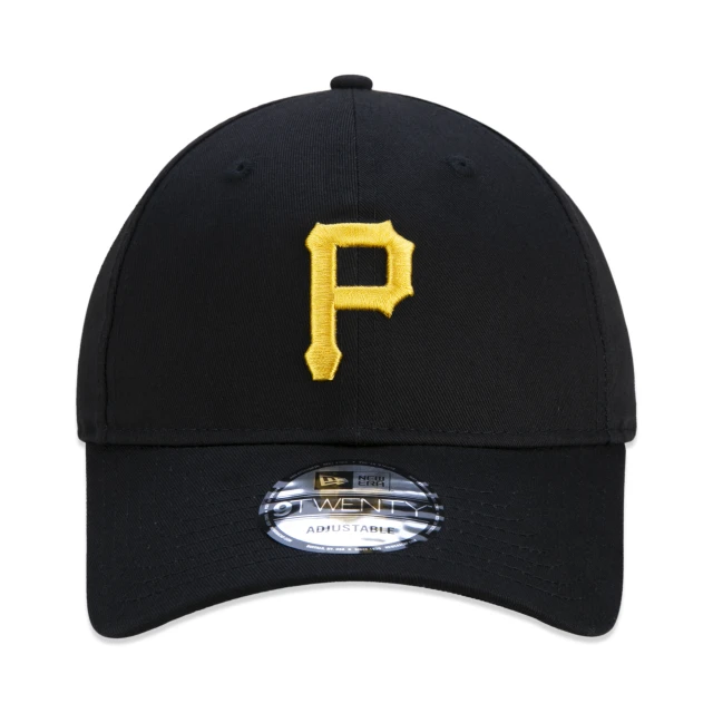 Boné 9TWENTY MLB Pittsburgh Pirates Aba Curva Preto