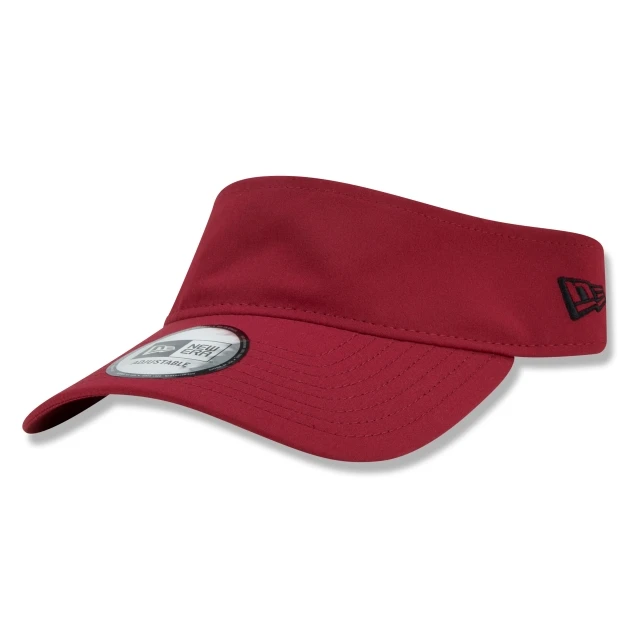 Viseira Performance Vermelho Escuro