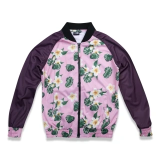 Jaqueta Feminina Track Floral
