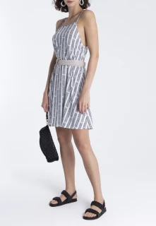 VESTIDO FEMININO ESTAMPADO ISIS  LYGIA E NANNY