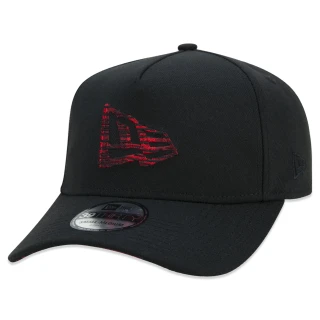 Boné 39THIRTY A-Frame Golden Culture Tiger Logo Frontal Aba Curva